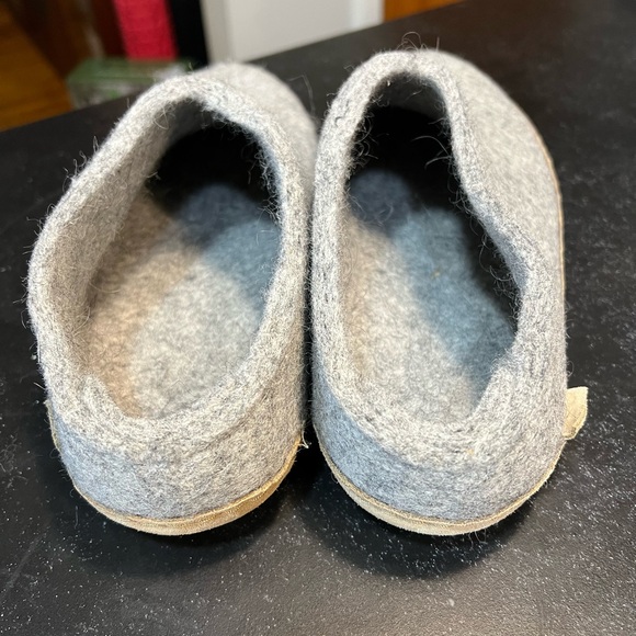 Glerups Cozy Gray Women's Slippers size 40 - Picture 4 of 7